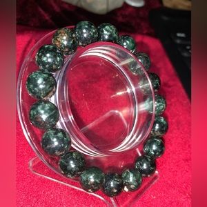 Seraphinite 12mm Crystal Bracelet